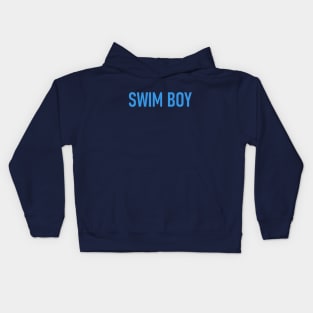 Swim Boy - Cool Swimming Kids Hoodie